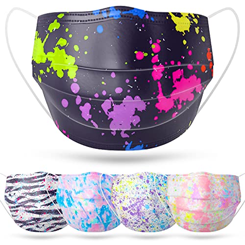 50-Pack Individually Wrapped Disposable Colorful Watercolor for Adults