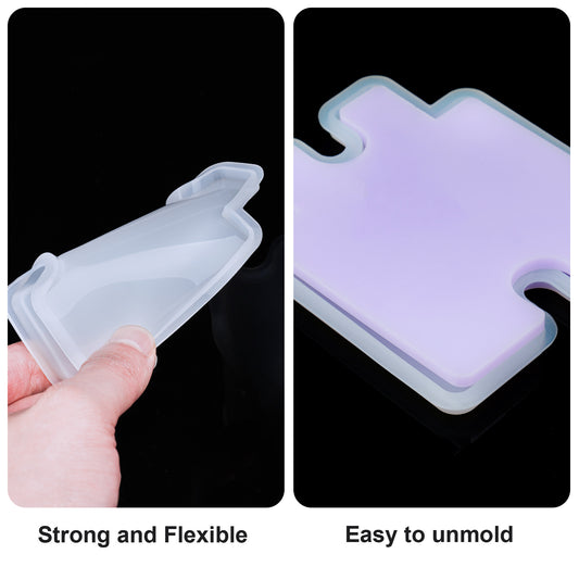 Epoxy Resin Phone Stand Soft Silicone Mold and Star Glitter Sequins DIY Castin