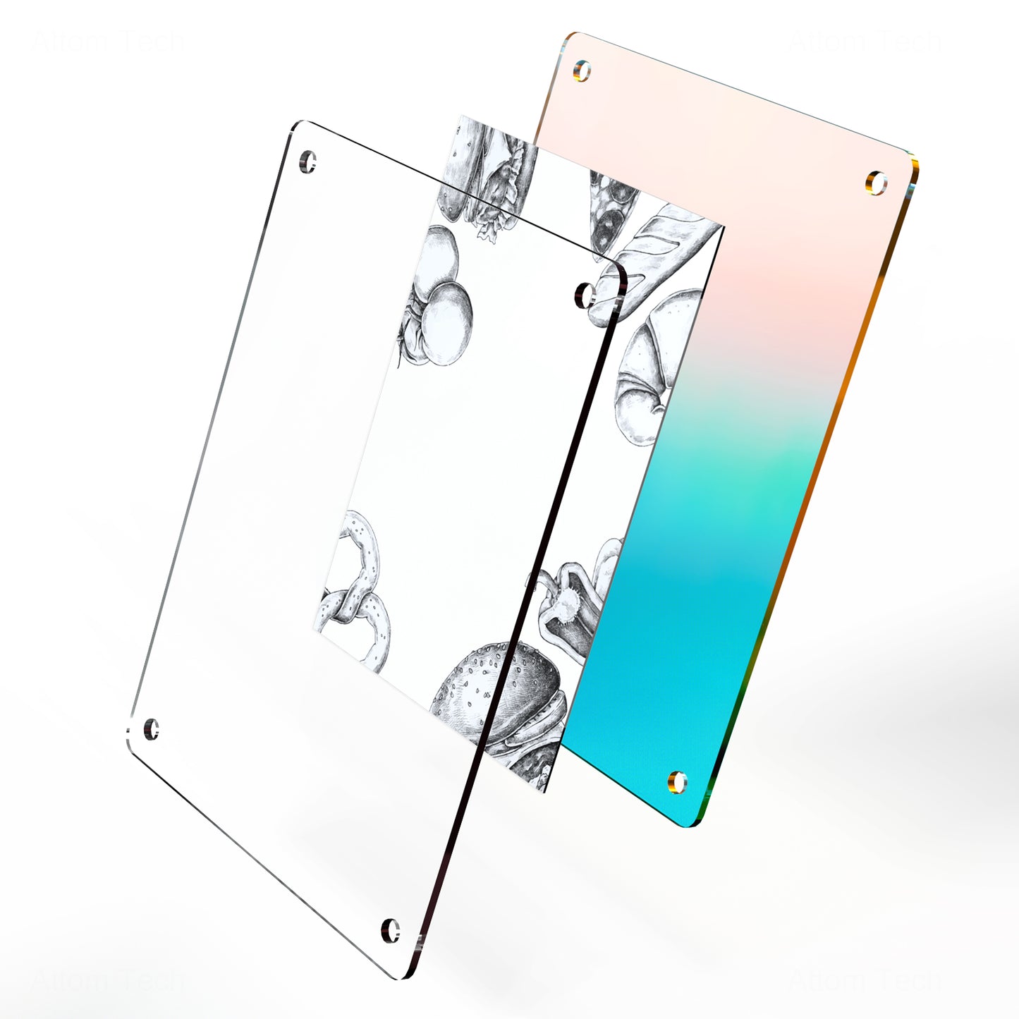 Acrylic Photo Frame - Thin, 5"x7"