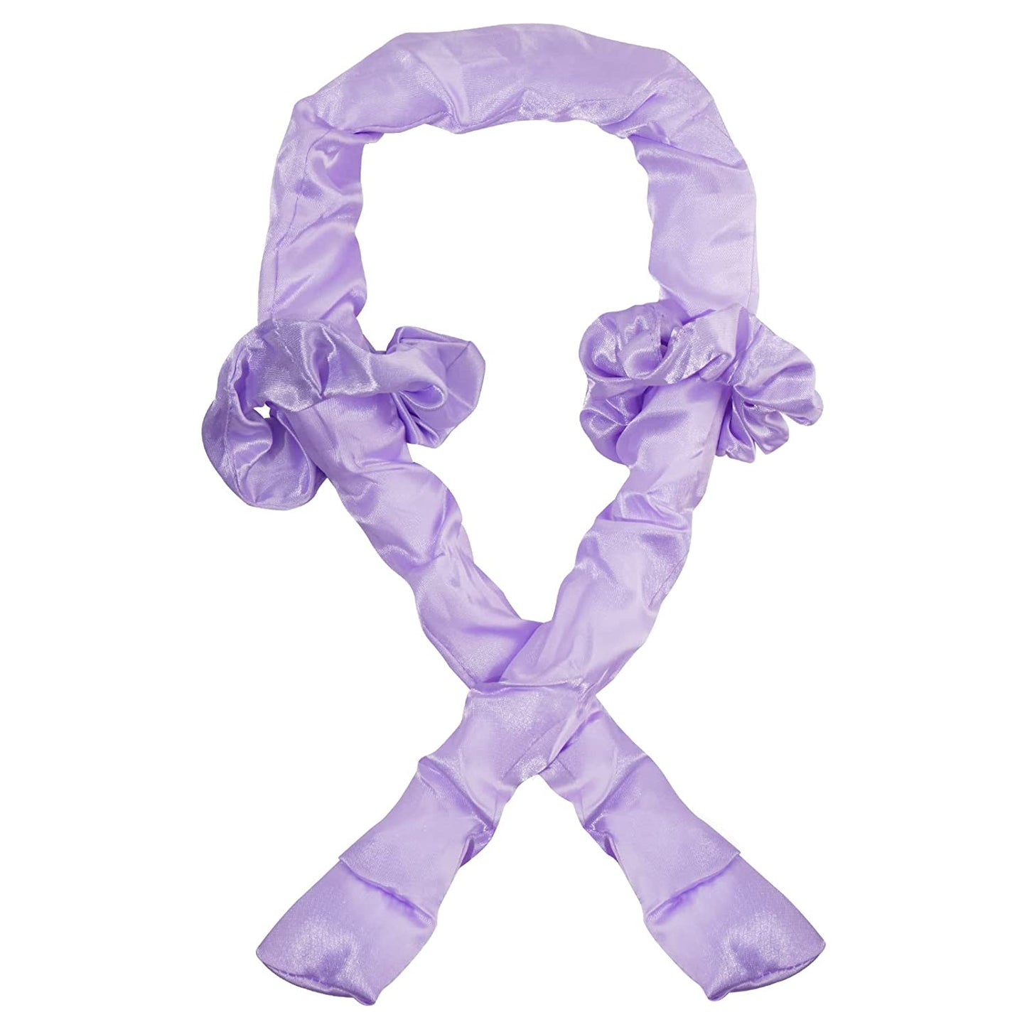 Hair Curlers Hair Curlers to Sleep In Heatless Curling Rod Headband (Purple)