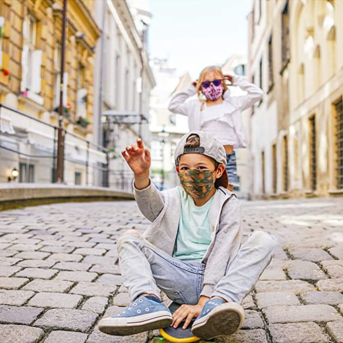 Kids 60PCS Camouflage Disposable 6 Colors Individually Sealed Dust Covering Camo