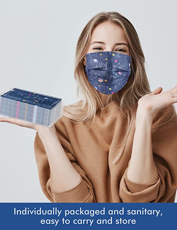 50-Pack Disposable s Individually Wrapped Adult Size Constell