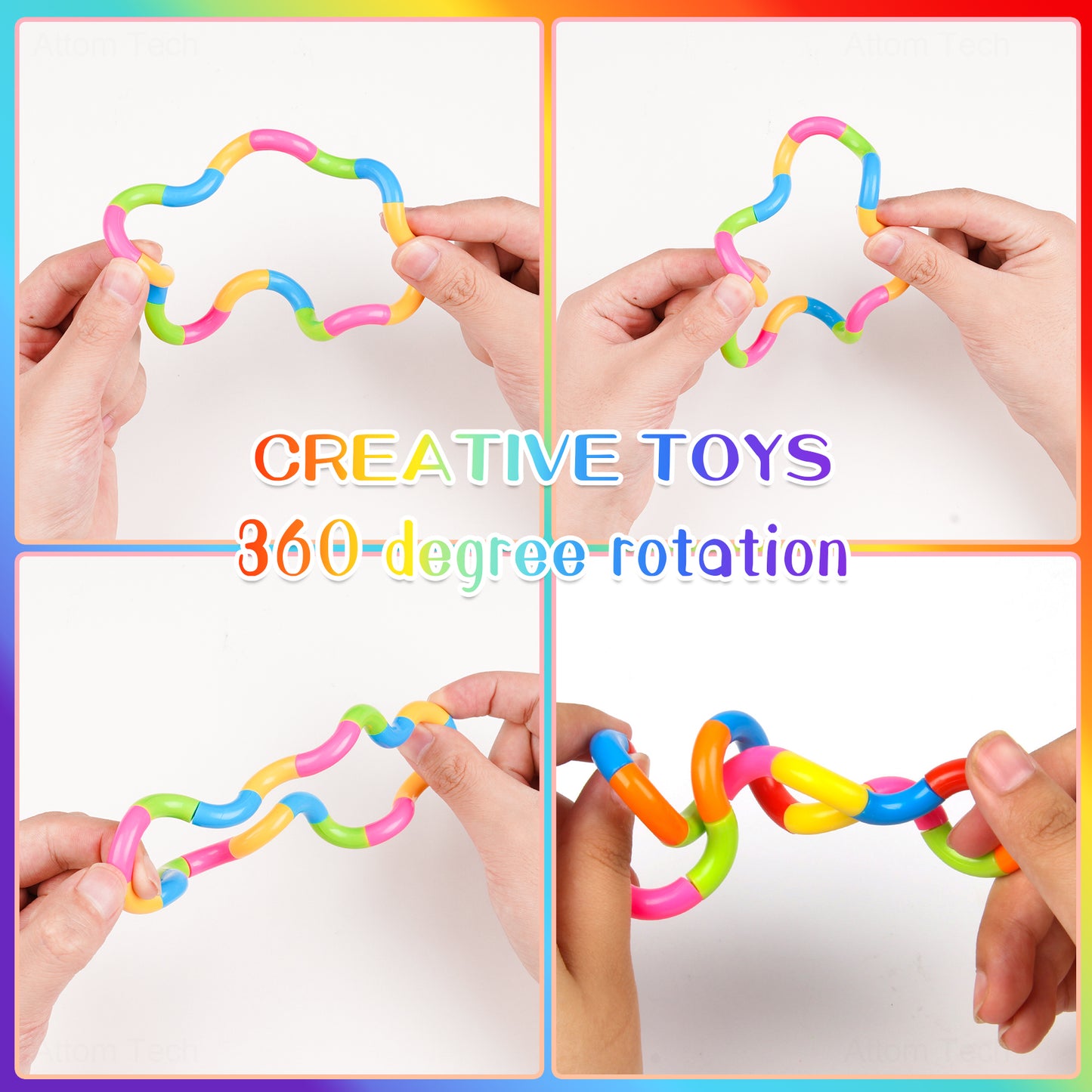 20PCS Fidget Toy Variety Pack Assorted Pop Sensory Hand Fidget Toy Bundle Set