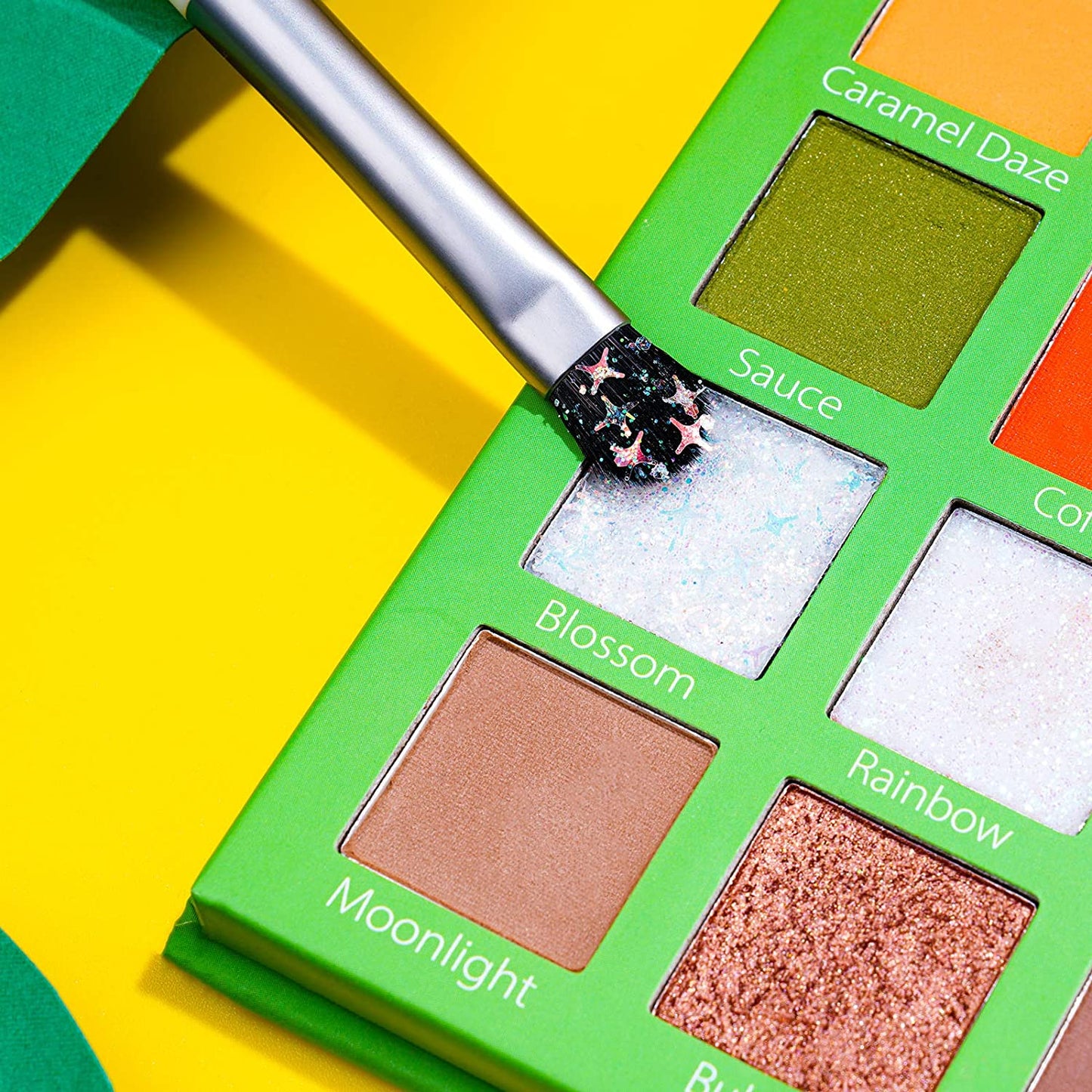 Aphlos 42 Shades Eyeshadow Palette Colorful Rainforest