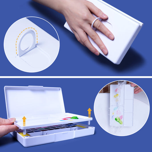 36 Colors Watercolor Paint Set with Portable Watercolor Palette for Kids Child