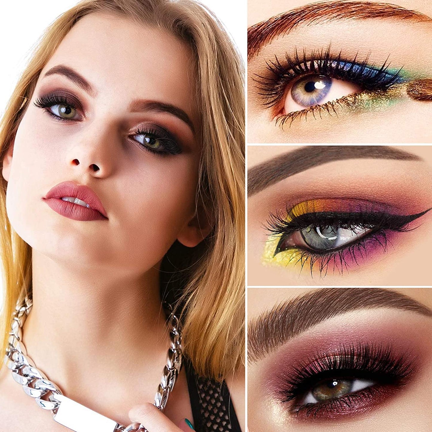 Aphlos 42 Shades Eyeshadow Palette Colorful Rainforest