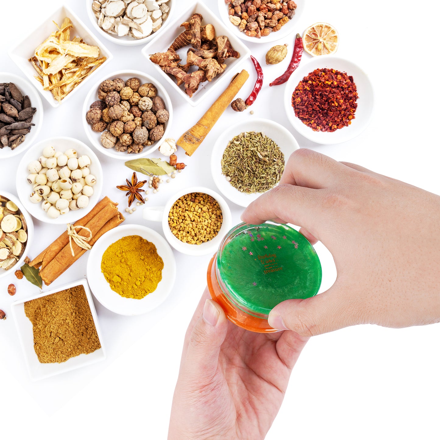 Epoxy Resin DIY Casting Silicone Mold Kit 2.87" Herb Grinder+5" Large Square A