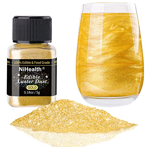 Edible Glitter Powder Luster Dust Metallic Fancy Food Decorating