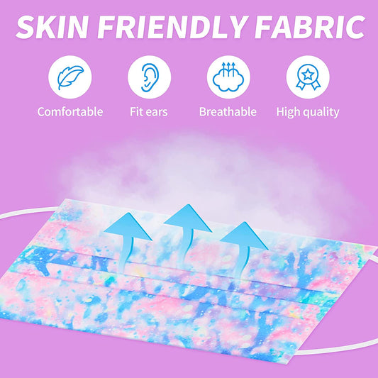 50-Pack Individually Wrapped Disposable Colorful Watercolor for Adults