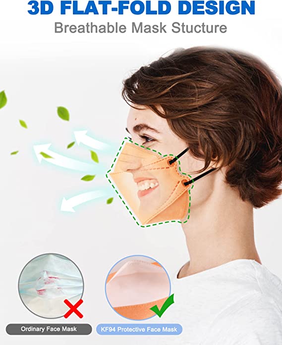Disposable 60PCS Adults Solid Morandi Colors 3D Fish Shape Nose Wire (6 Colors)