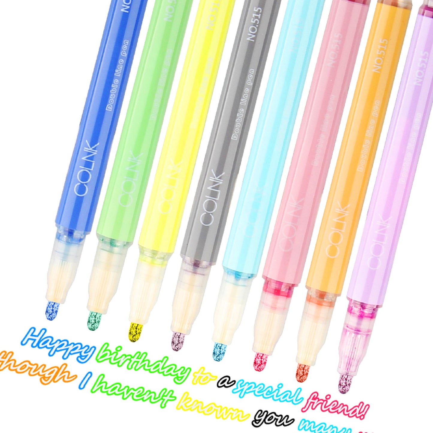 Super Squiggles Self-outline Markers Dream Color Double Line Marker Out-line Pen