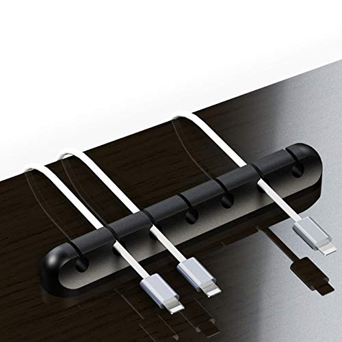 Self-Adhesive Multi-Opening Cable Clips 2PCS Table Cord Organizer Holder System