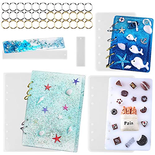 Note Book Cover Resin Mold Clear Casting Epoxy Resin Molds Book Cover