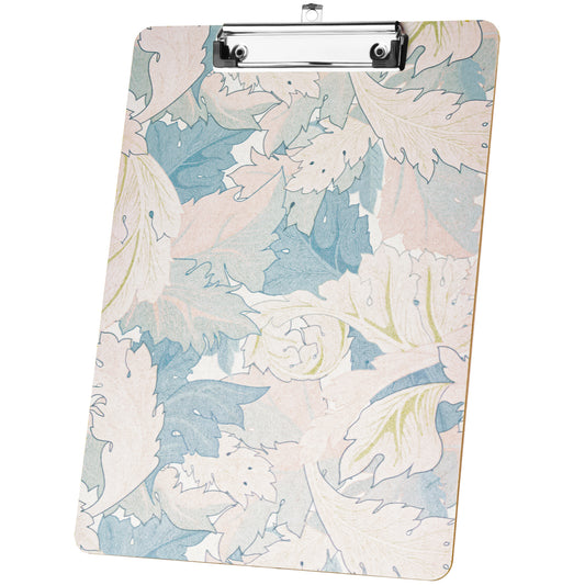 Wooden Clipboard Standard A4 Letter Size 12.5"x9" Low Profile Clip Retractable