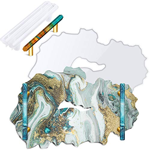 NiArt Epoxy Resin Soft Silicone Mold DIY Casting Craft Irregular Shape Agate