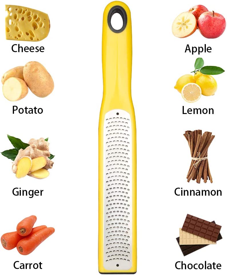Durable Cheese Grater Stainless Steel Parmesan Cheese Lemon Ginger Cheese Nutmeg