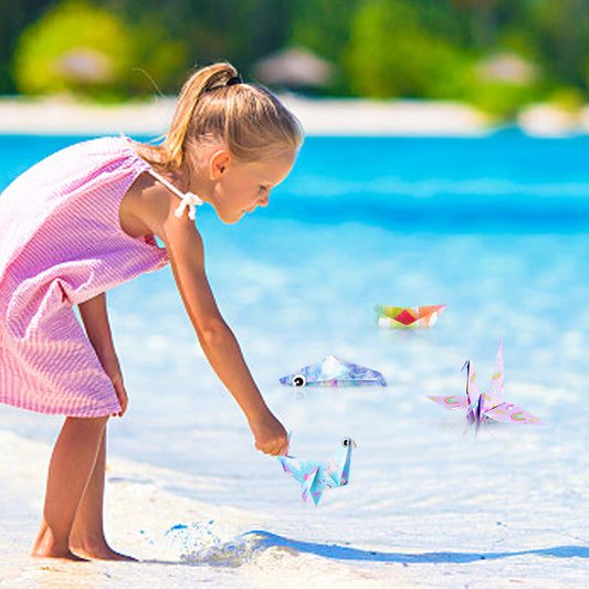 Origami Paper Kit 150 Sheets Double-Sided 6x6 inch, 18 Beautiful Designs, 36 P