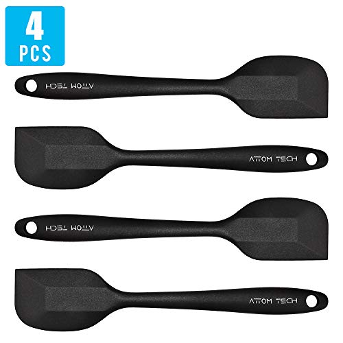 Silicone Spatula Set,Food Grade High Temperature and Heat Resistant Spatula