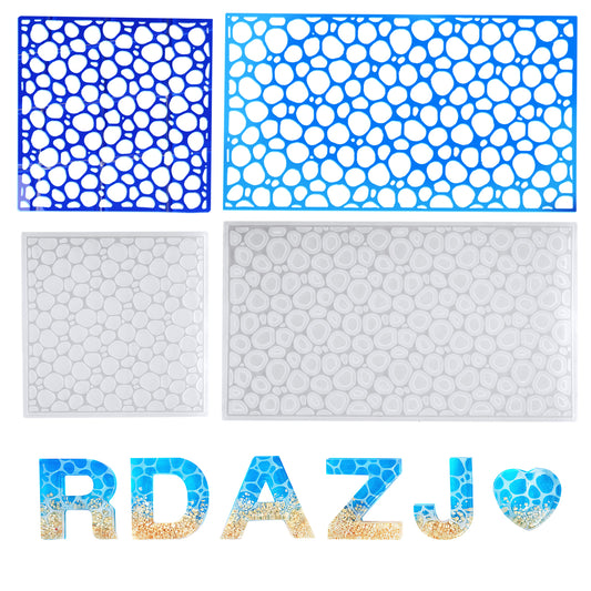 Water Ripple Effect for Resin Molds, DIY Silicone Epoxy Casting Thin Flexible