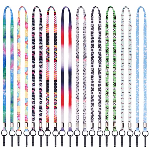 10PCS Adult Lanyards 13" Braided Polyester Strap Clips Ear Saver Handy Mask