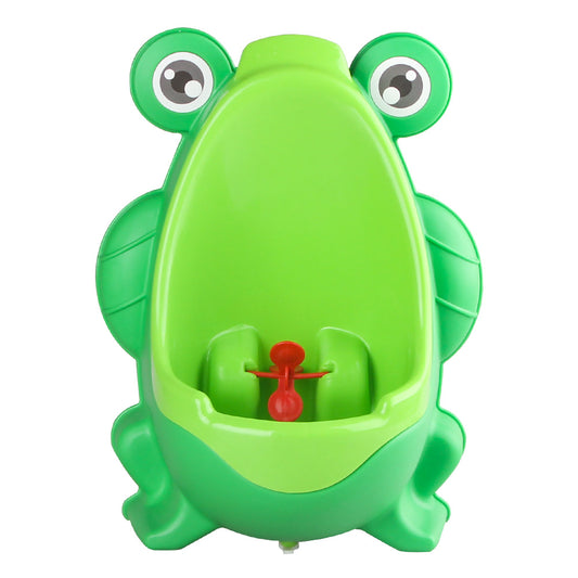 Frog Potty Training Urinal with Drain Tube for Boys Urinal Trainer Aiming Target