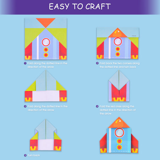 Origami Paper Kit 152 Sheets 72 Designs 5.5"x5.5" Double-Sided & Origami Book,