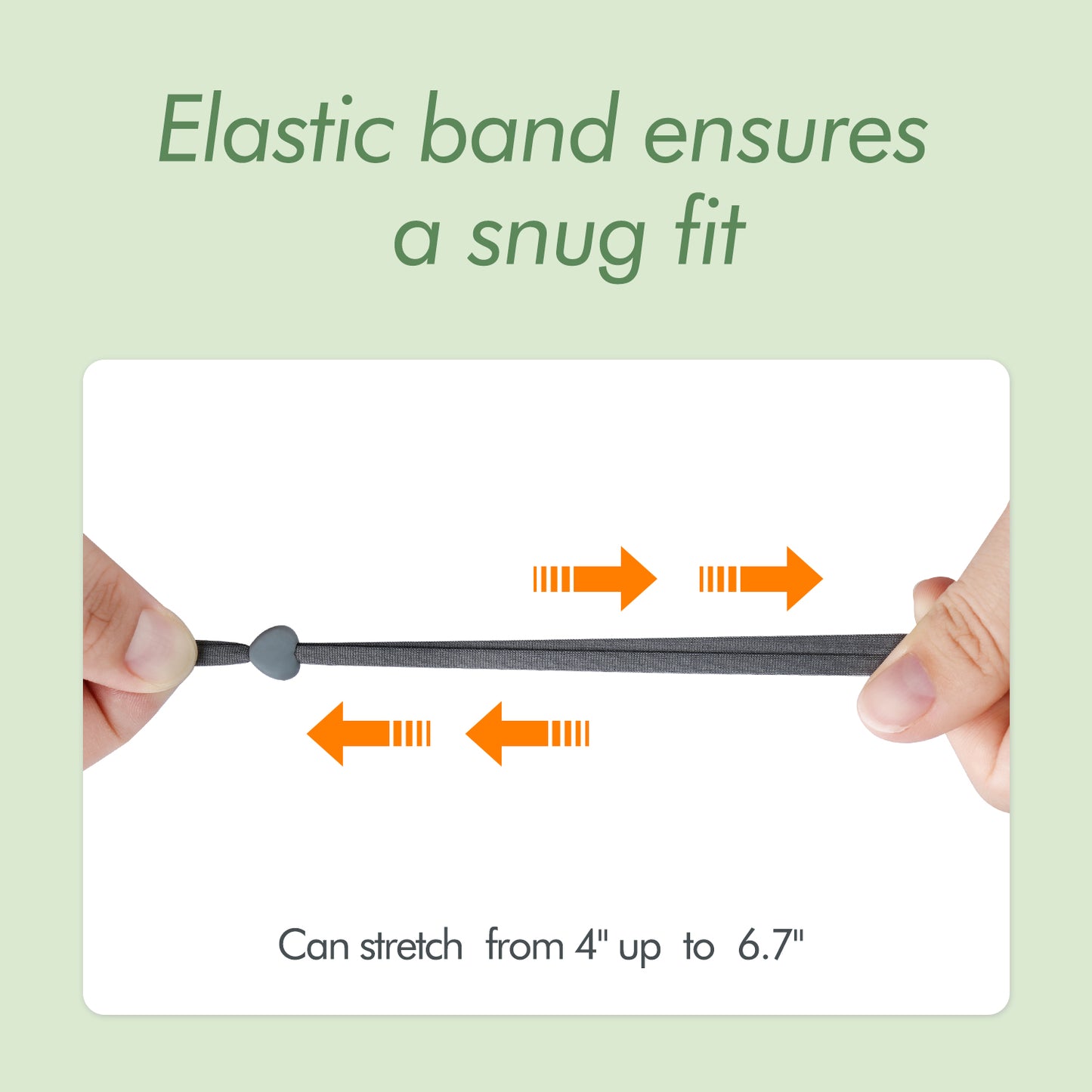 [70PCS Ear Loops+40PCS Metal Strips] 7 Colors Precut 1/5?” Wide 4" Long Elastic