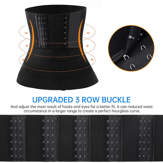 Waist Trainer Bandage Wrap Invisible Waist Trimmer Women Men 13FT/4M Hook Loop