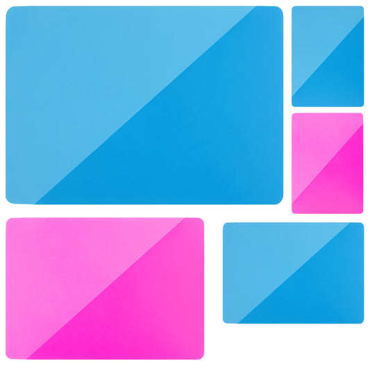 Reusable Silicone Mat Set (A3, A4, A5, A6) for Resin Crafts Jewelry Casting Mold