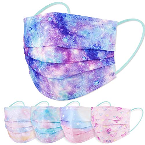60PCS Women's Disposable Adult Size Magic Rainbow Mesh Fantasy Universe Princes