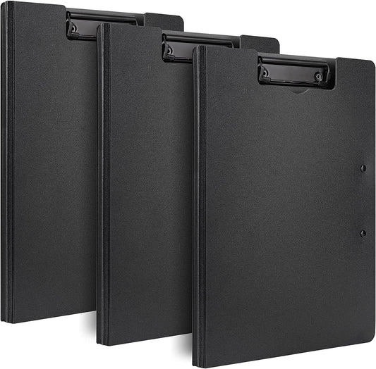 A4 Size Foldable Cover Clipboard 3 Pen Holder PP Foam Stationery Document Holder