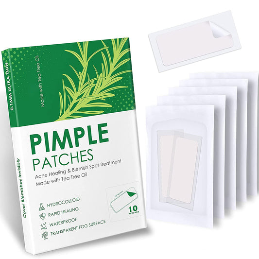Large Tea Tree Oil Acne Pimple Patch Absorbing Hydrocolloid Spot Treatment Fast