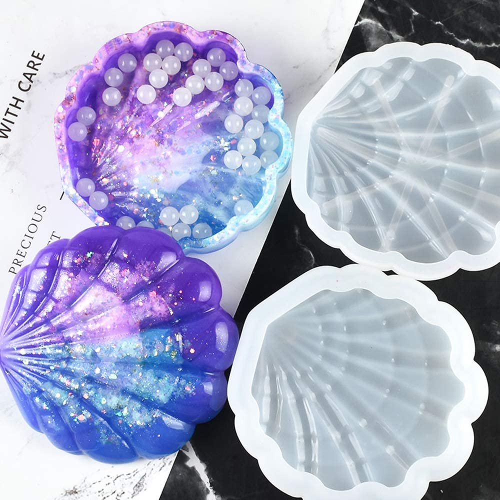 DIY Silicone Resin Mold Jewelry Organizer Containers Lids Pen Candle Soap Holder